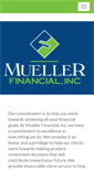 Mobile Screenshot of muellerfinancialservices.com